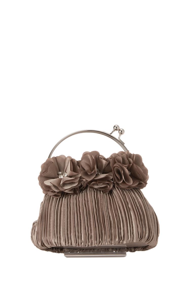 フラワーバッグ（ブラウン）