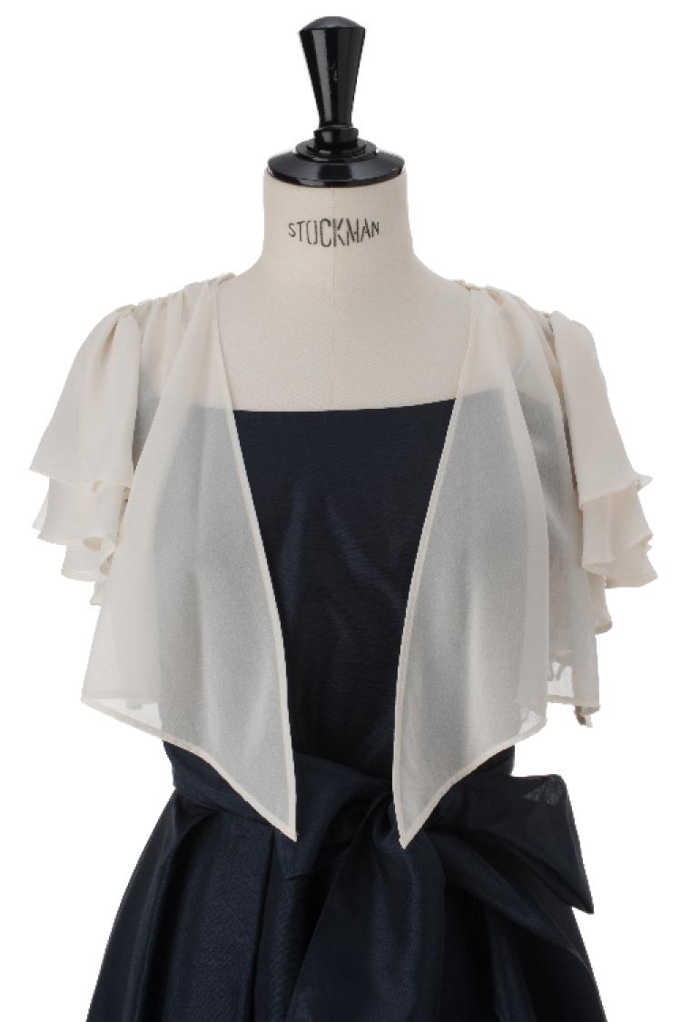 【F】バックレースボレロ（アイボリー）